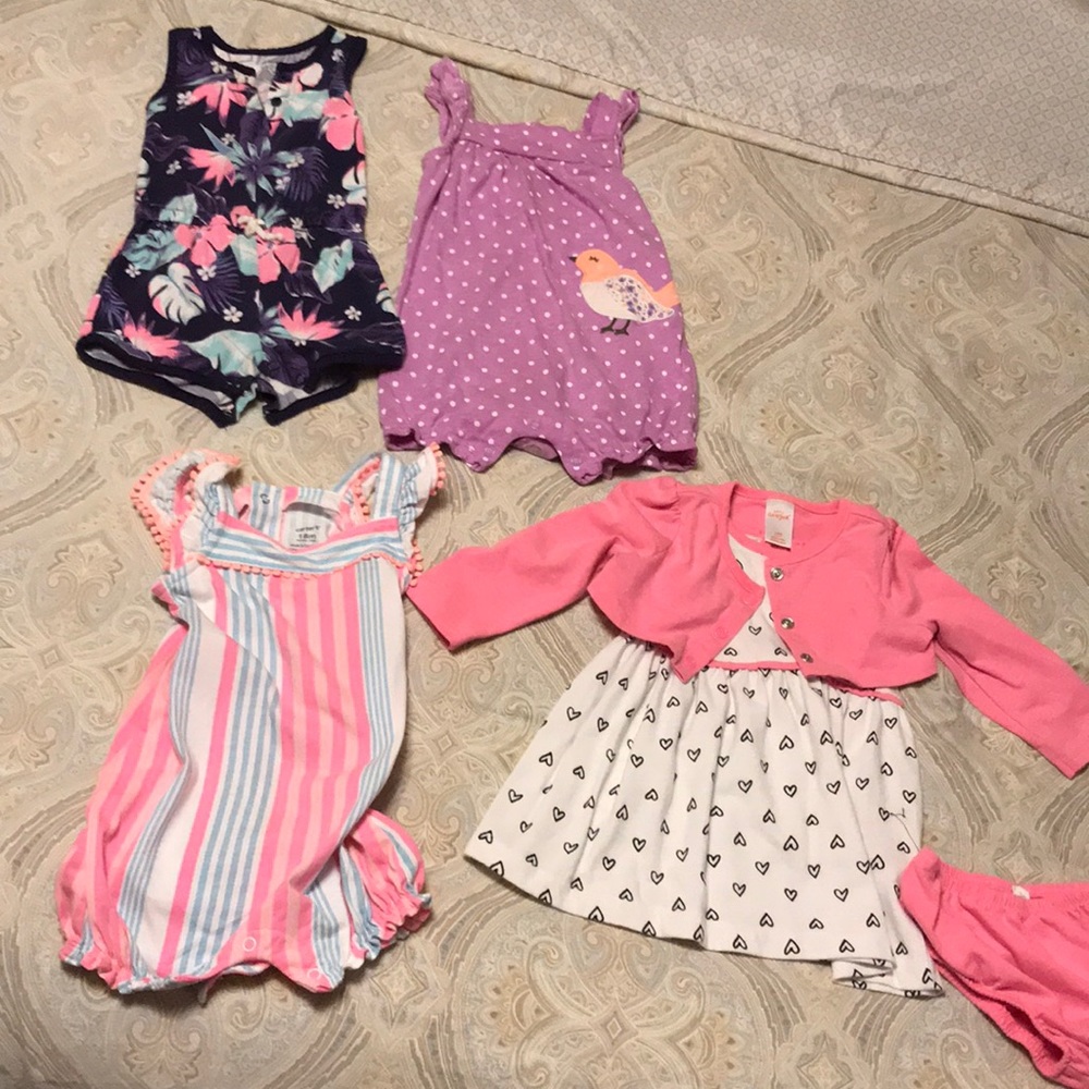 Baby girl Summer lot size 12 months- 18months.